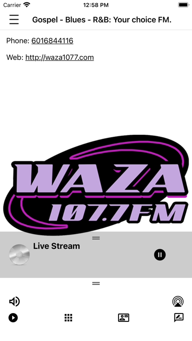 Screenshot #3 pour WAZA 107.7