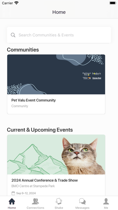 Pet Valu Company Events Screenshot