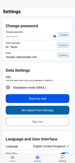 DIALOG screenshot 3