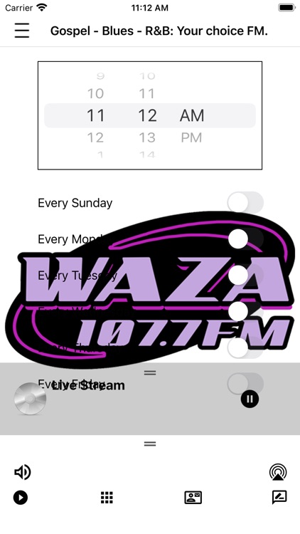 WAZA 107.7 screenshot-3