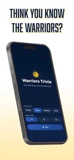 Screenshot von Warriors Trivia auf dem iPhone 1