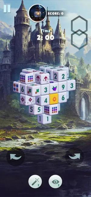 Mystic Mahjong: matching games screenshot 1
