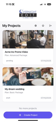 Overnight Edit screenshot