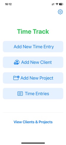 Arch TimeTrack screenshot