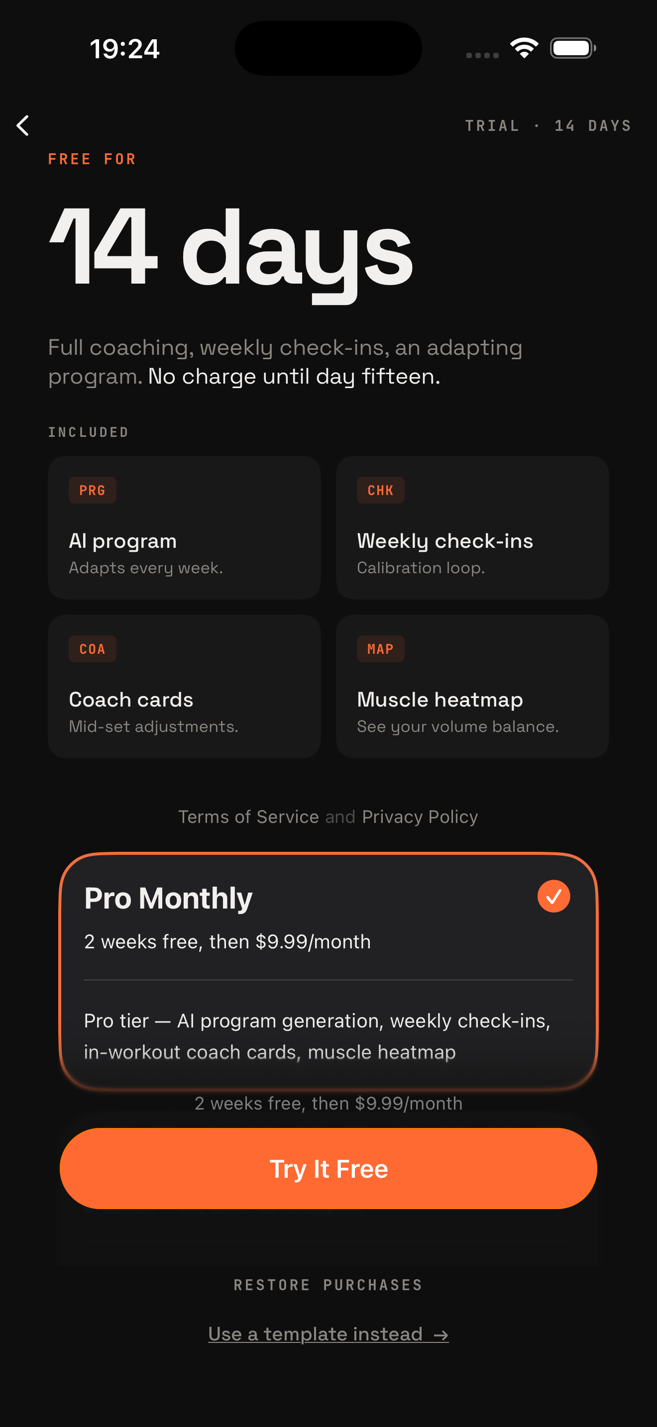Forge: Lift Tracker