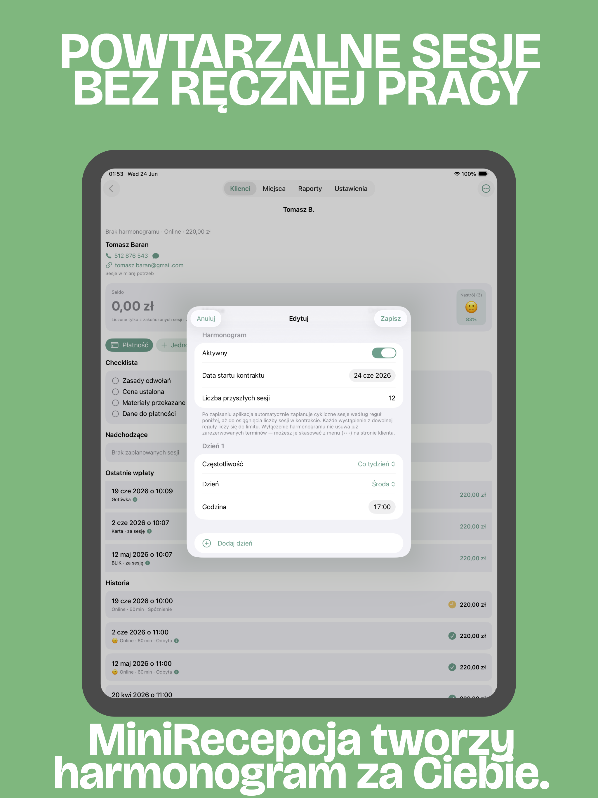 miniRecepcja screenshot 10