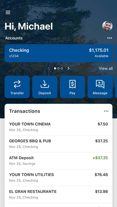 Partners Mobile Bank Screenshot