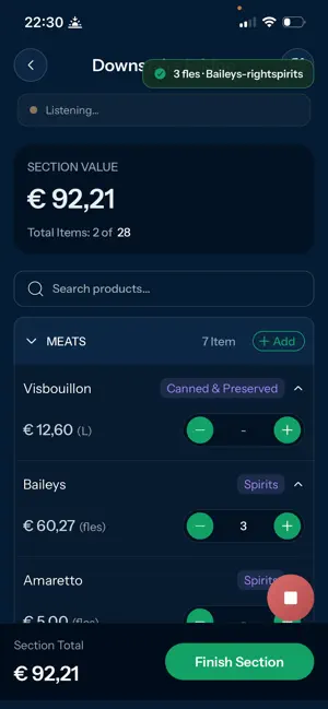 Cloud Count - Inventory screenshot 3