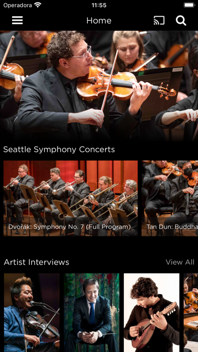 Seattle Symphony+ Screenshot
