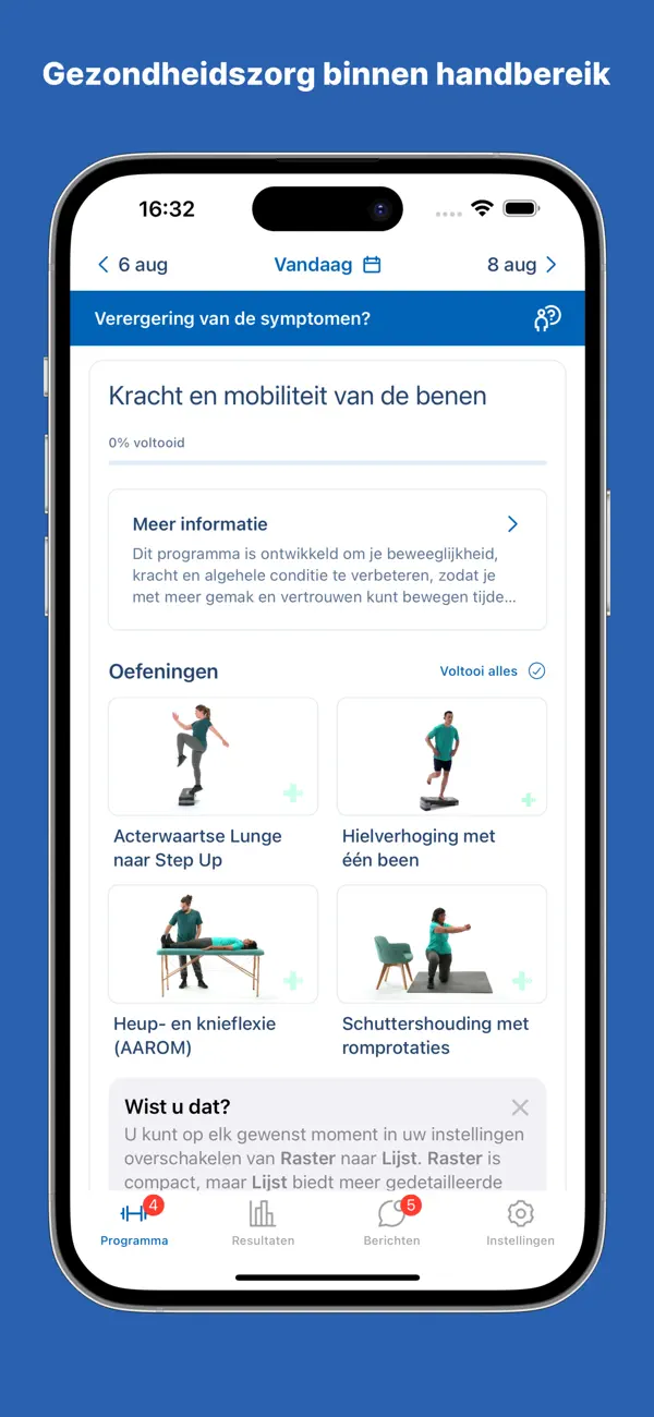 Screenshot #2 pour Fysioapp - online zelfhulp