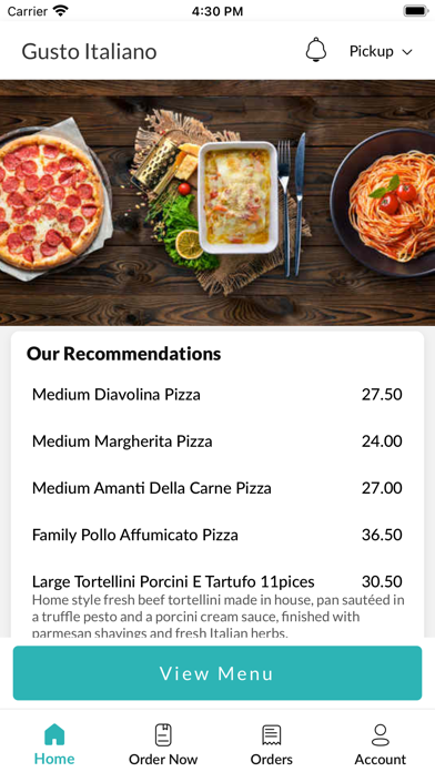 Gusto Italiano Screenshot