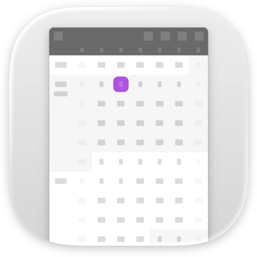 Three Month Calendar