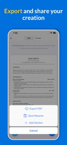 Resume Flow AI Screenshot 6 of 6
