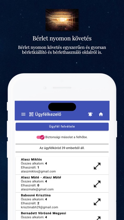 Ügyfélkezelő screenshot-4