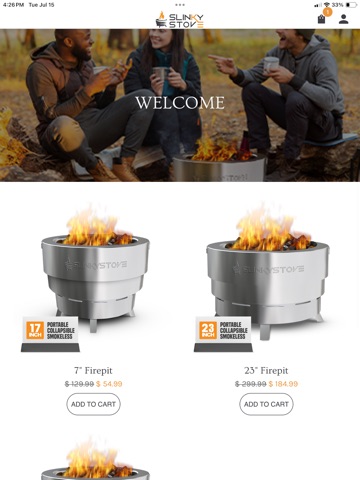 Slinky Stove iPad screenshot