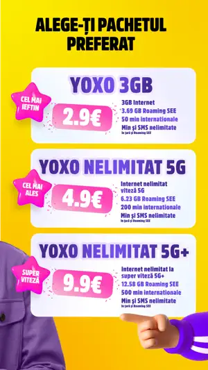 YOXO: Voce, Internet & Roaming screenshot 3