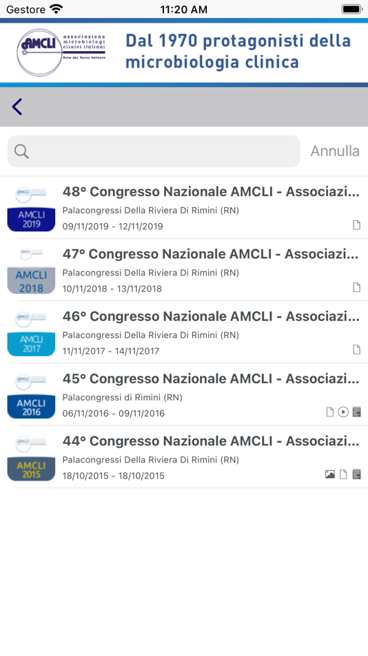 #2. AMCLI eventi (iOS) By: Tecnoconference
