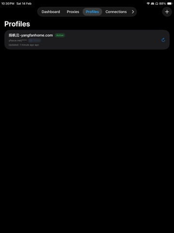 AMEO Clash VPN iPad screenshot