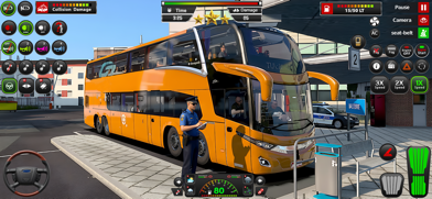 Bus Driving Simulator Game 3D. Screenshot 1 of 10