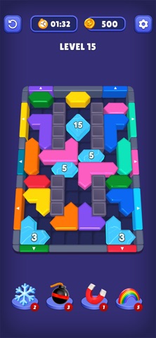Arrow Color 3D Block Puzzle Screenshot 2 of 5