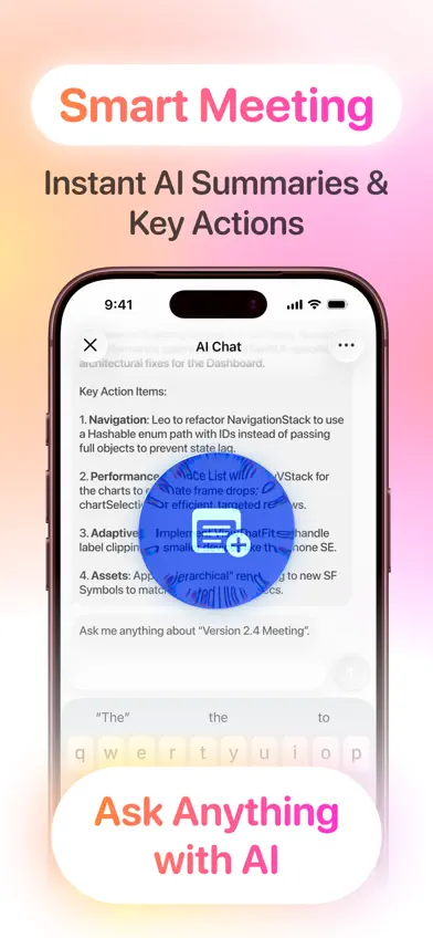 AI Lecture Note Taker screenshot 2