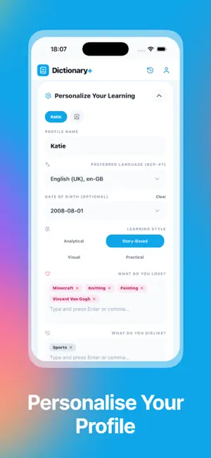 Dictionary+ | Your Vocabulary screenshot 1