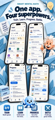 Smart Mental Math: AI Trainer Screenshot 6 of 8
