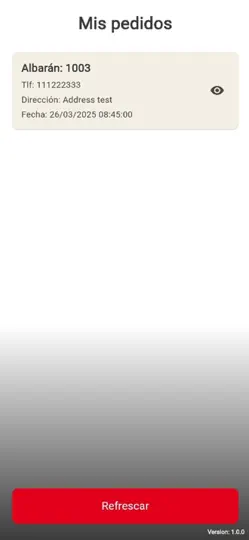 Captura de pantalla de Telepizza Rider en iPhone 2