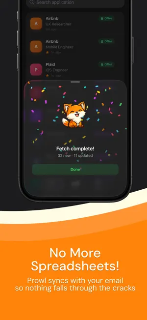 Prowl: Job Application Tracker screenshot 2