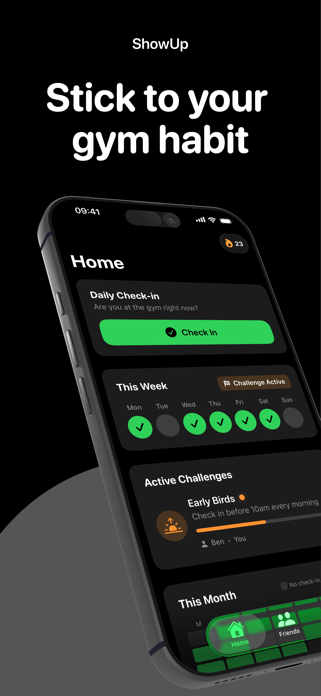 Accountability Partner: ShowUp Screenshot 1 of 8