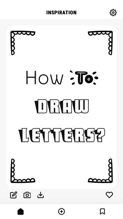 Hand Lettering AR font drawingのおすすめ画像1