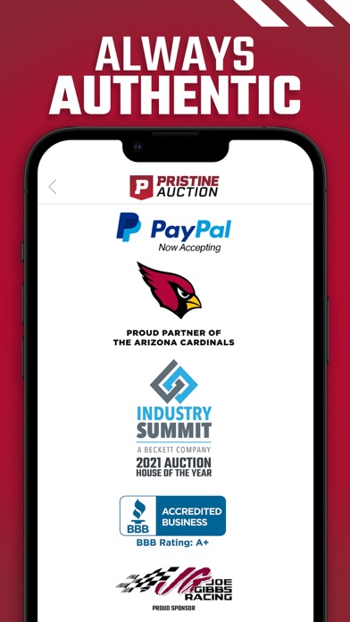 Pristine Auction Screenshot