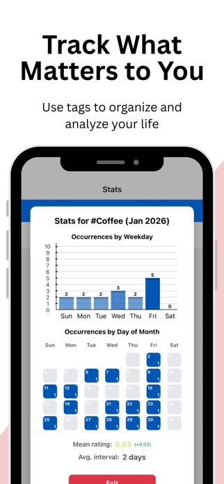 Mood Tracker: Year in Pixels Screenshot 9 of 10