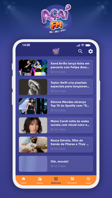 Açaí FM Screenshot