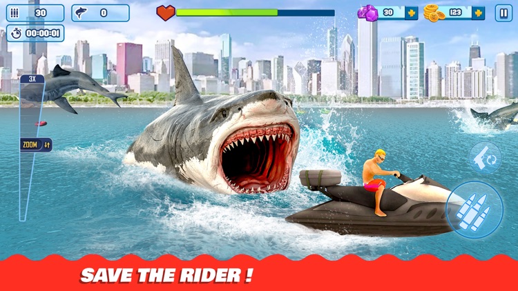 Shark Hunting Games: Sniper 3D
