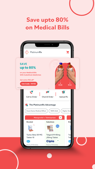 PlatinumRx - Online Medicine Screenshot