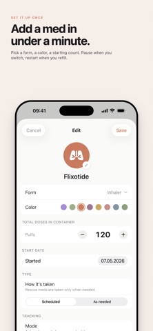 DoseLeft screenshot