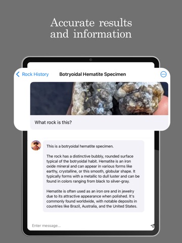Rock Identifier: Rock Guide iPad screenshot