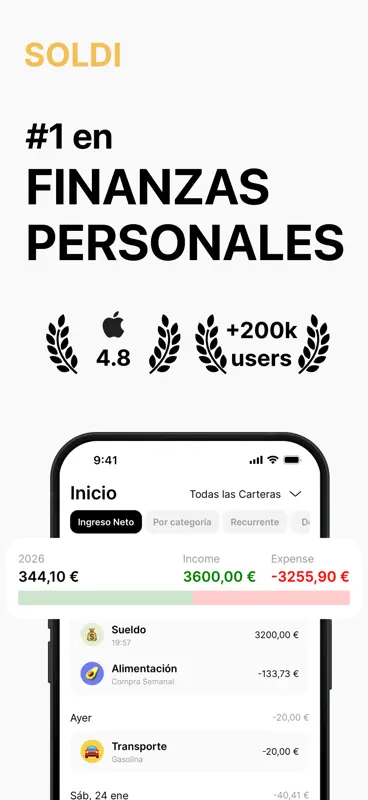 Control de Gastos - Soldi screenshot 1 of 6
