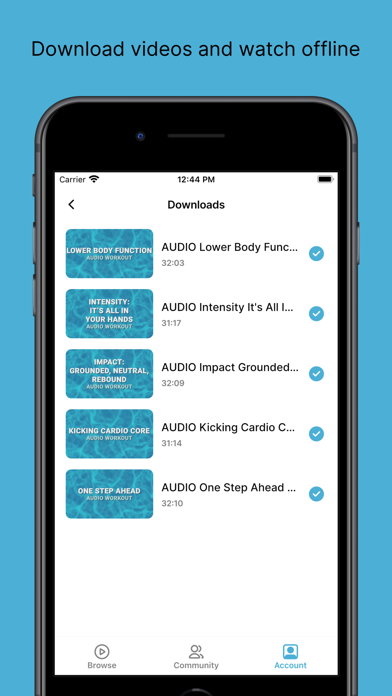 Water Exercise Coach Screenshot