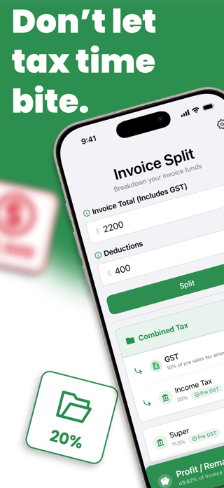 Self-Employed Invoice Tool Screenshot 1 of 3