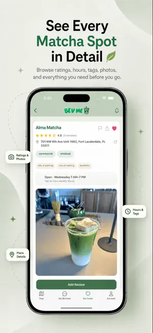 BevMe - Discover Matcha screenshot 2