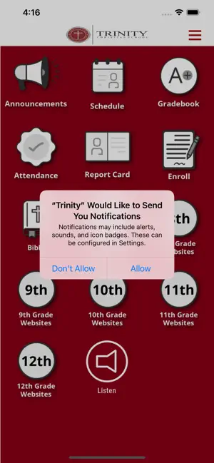 Trinity Christian School AZ screenshot 1