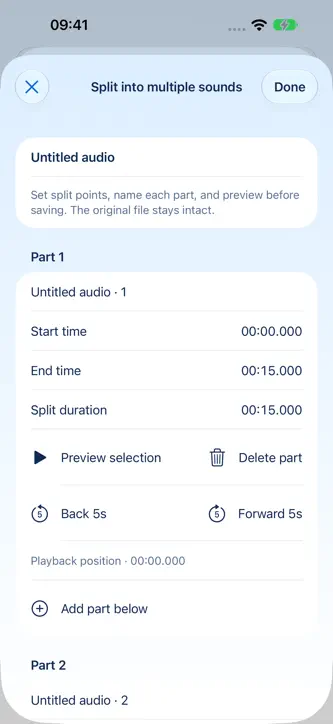 Audimori screenshot 4