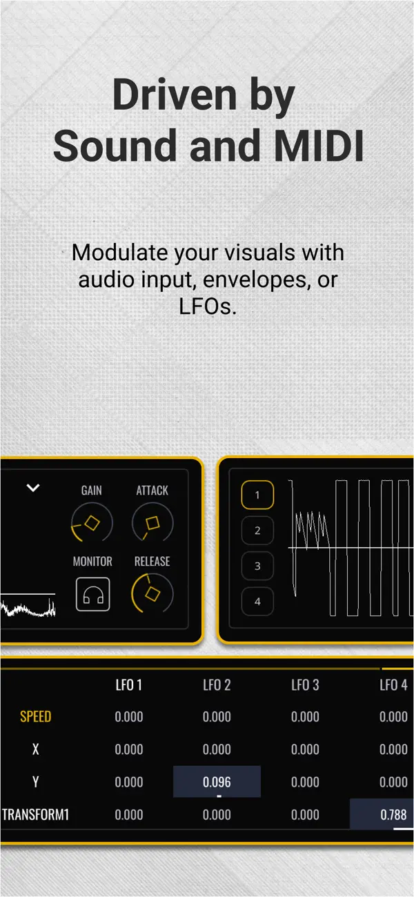 #3. VS – Visual Synthesizer (iOS) di: Imaginando Lda