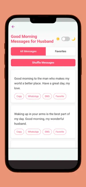 Romantic love messages. screenshot 2