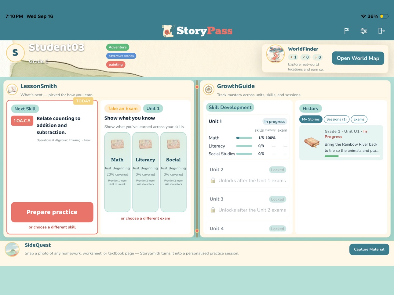 Screenshot 7 of StoryPass Learning