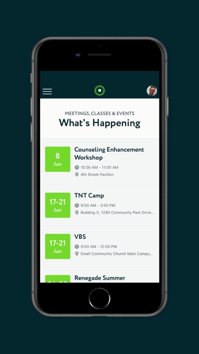 Dwell Community Church Screenshot