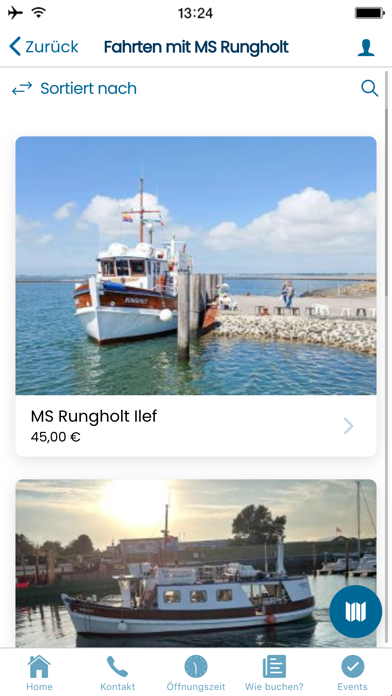 Wattenmeerfahrten Screenshot