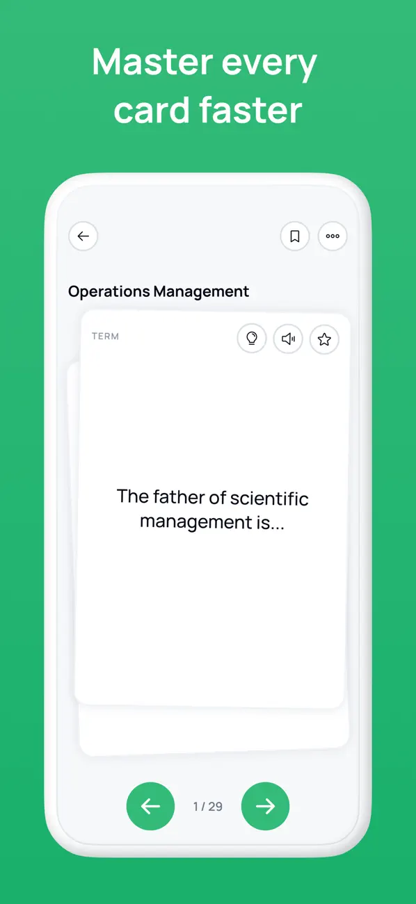 Screenshot #1 pour Flashcards with Cram